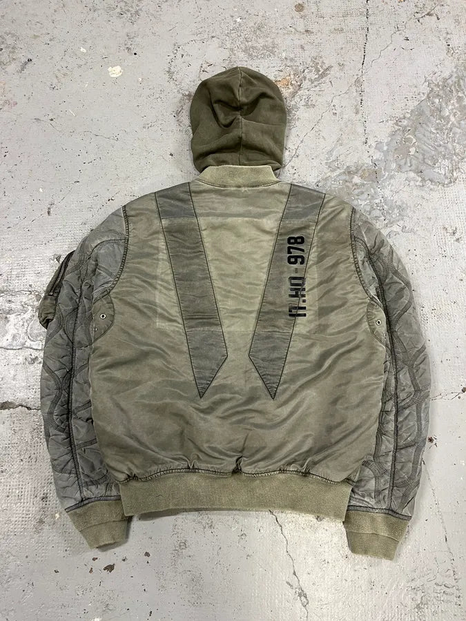 Diesel Grey Aero Modern Bomber Jacket oiRIDwq 6