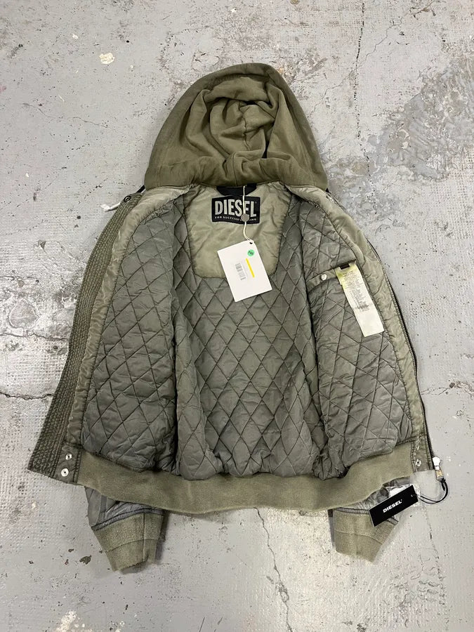 Diesel Grey Aero Modern Bomber Jacket oiRIDwq 8