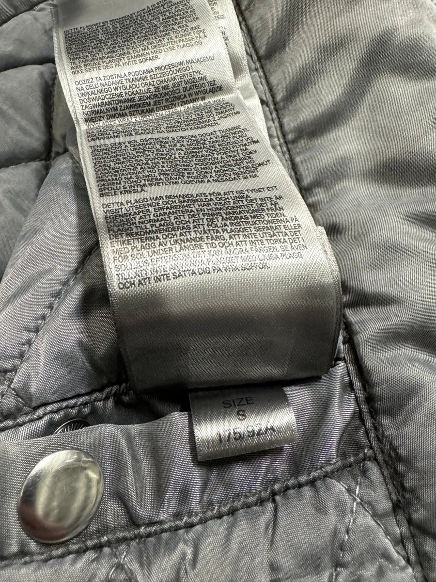 Diesel Grey Avant-Garde Hooded Bomber Jacket (M) 12