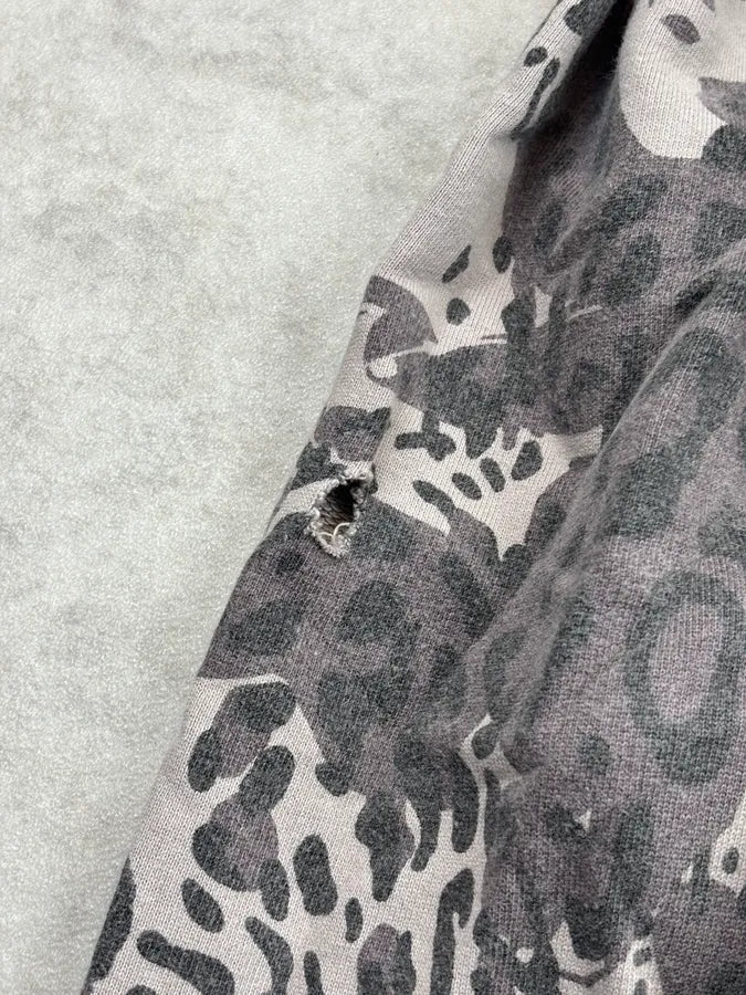 Diesel Grey Camo Floral Zip-up Hoodie BfMKjdB 10