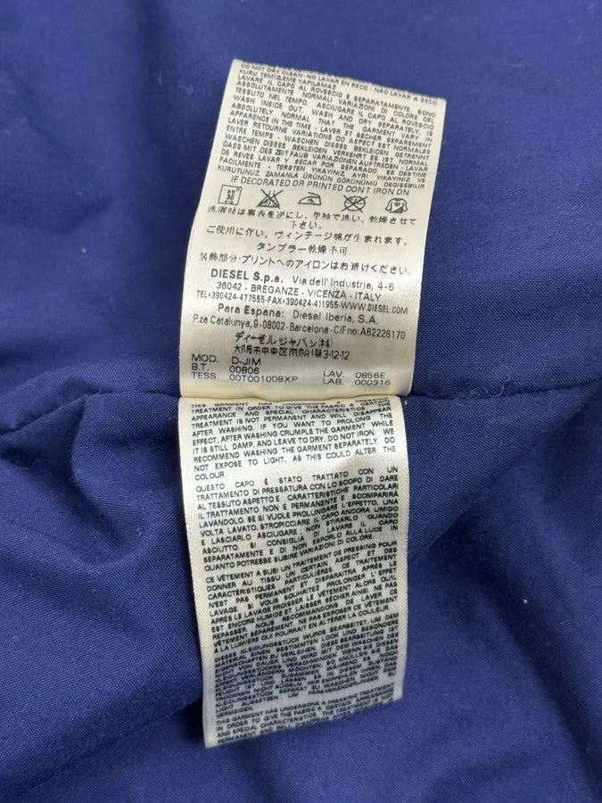 AW2016 Diesel Grey Black Gradient Trucker Jacket ALixmds 12