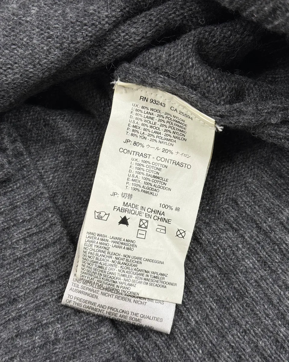Diesel Khaki & Grey Military Wool Cargo Sweater  JrrkyOm 8