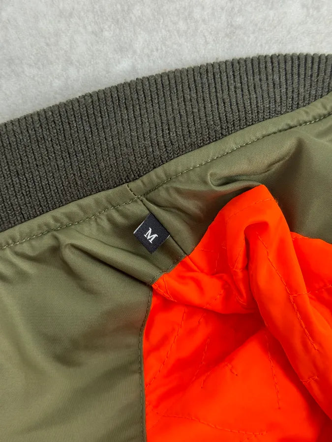 Diesel Khaki Camo Panel Bomber Jacket CabaKHg 11