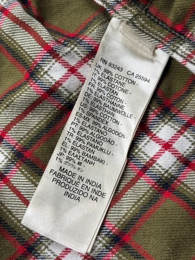 Diesel Khaki Plaid Cozy Zip-up Hoodie vyzpsrZ 10