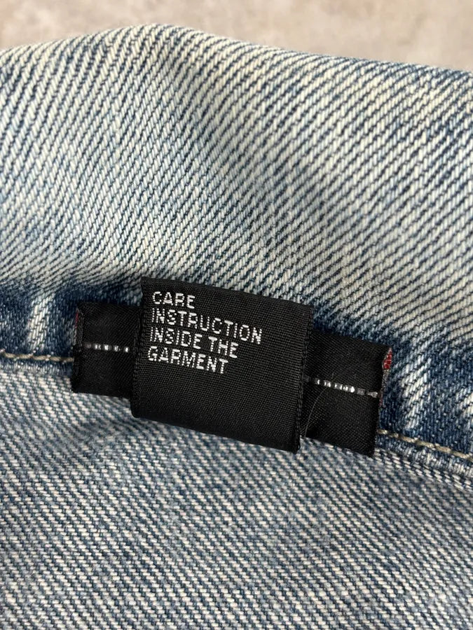 Diesel Light Blue Faded Denim Jacket  YQFoUMt 11