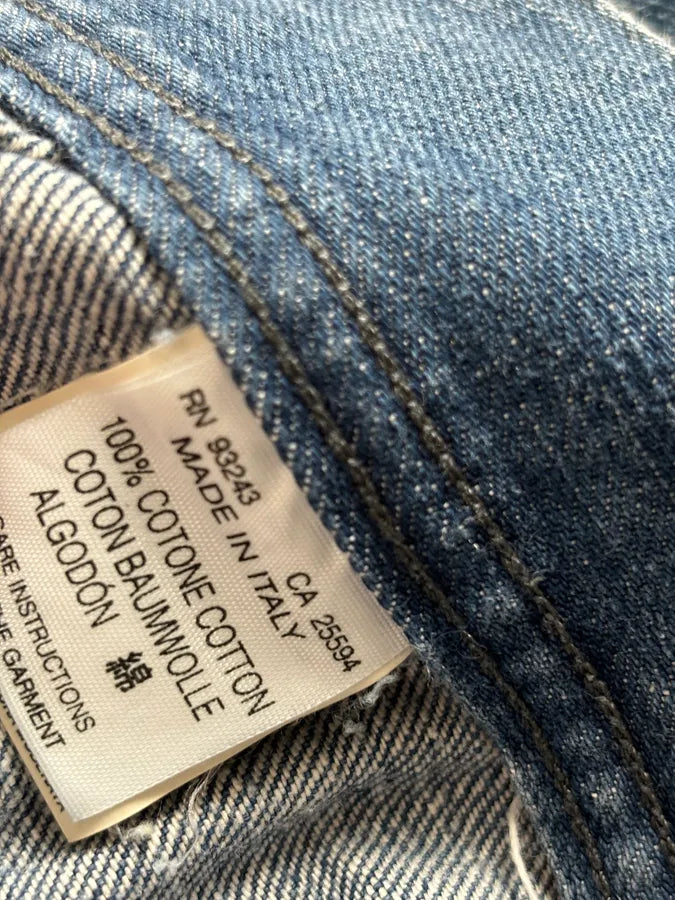 Diesel Light Blue Faded Denim Jacket  YQFoUMt 12