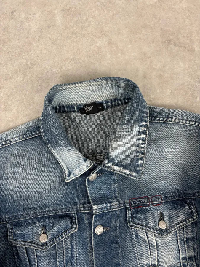Diesel Light Blue Faded Denim Jacket  YQFoUMt 3