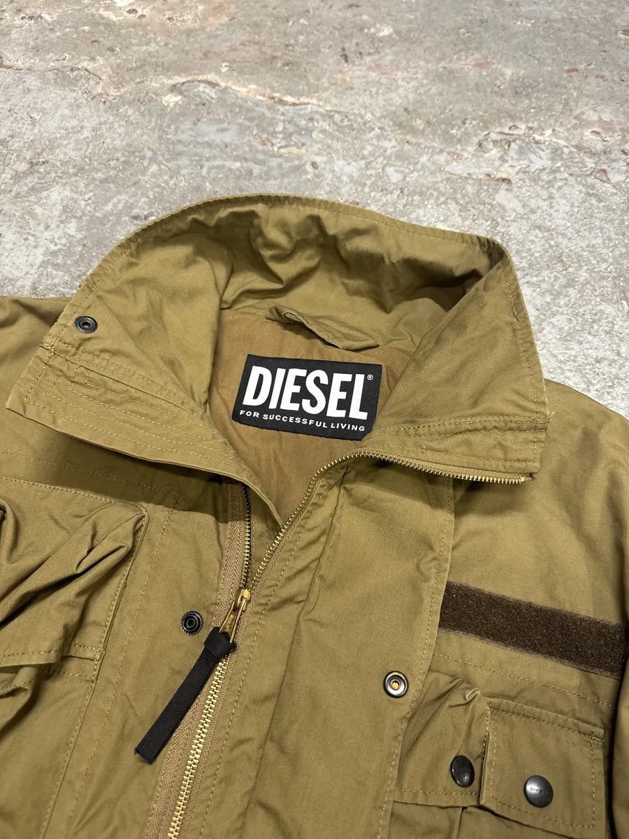 Diesel Multi Pockets Cargo Utility Beige Jacket (L/XL) 9