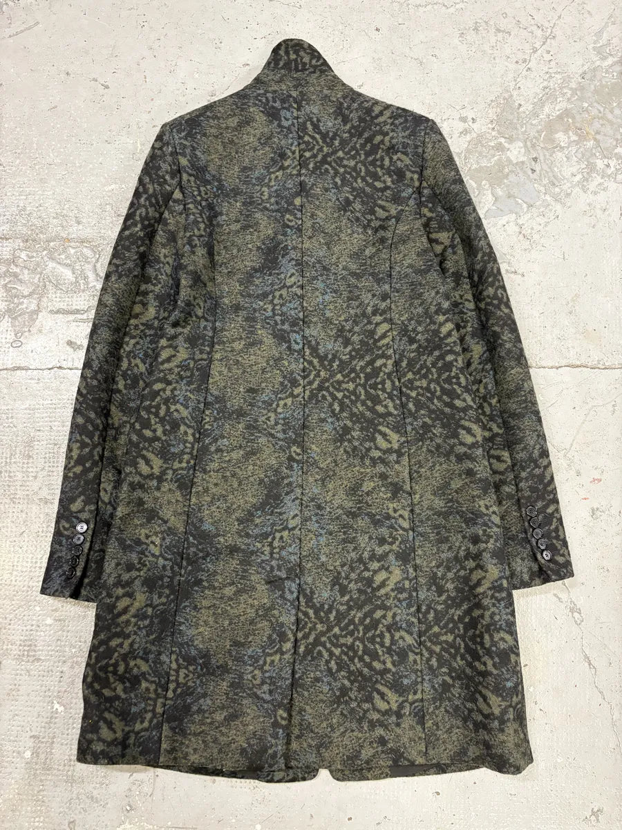 Diesel Oil Wool Long Jacket NwAYMMF 1