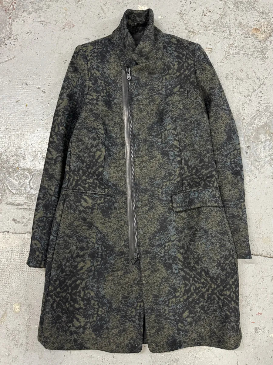 Diesel Oil Wool Long Jacket NwAYMMF 2