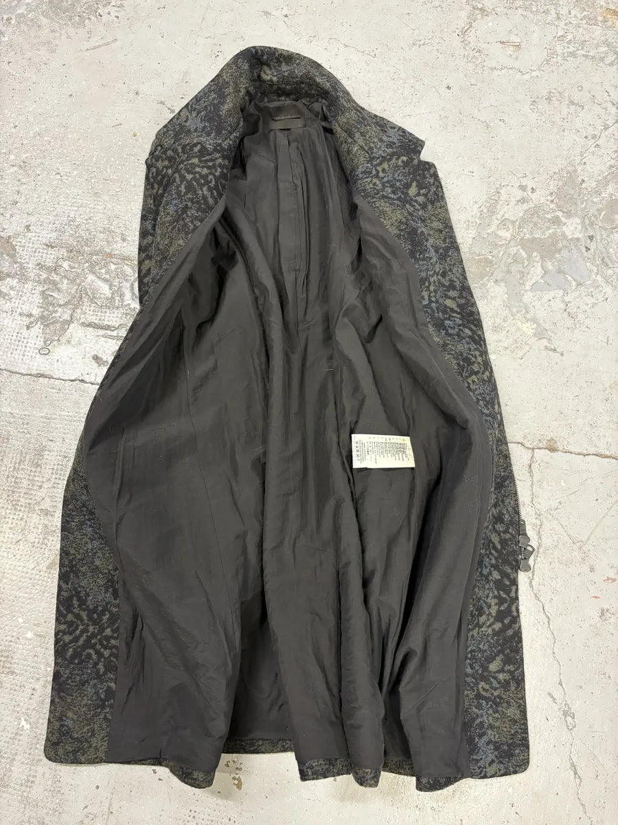 Diesel Oil Wool Long Jacket NwAYMMF 5