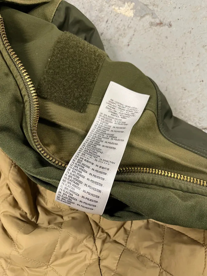 Diesel Olive Green Combat Bomber Jacket DeECzbd 12