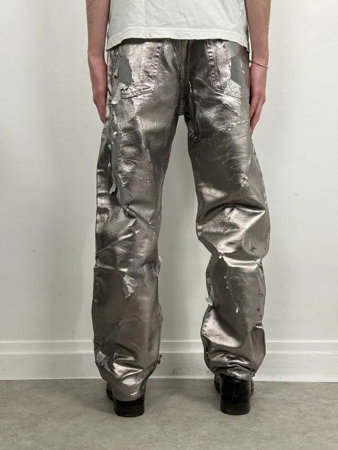 Diesel Silver Grey Abstract Jeans yODQQBk 2