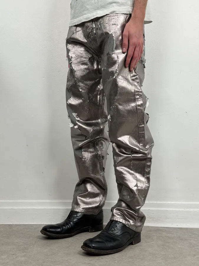 Diesel Silver Grey Abstract Jeans yODQQBk 1