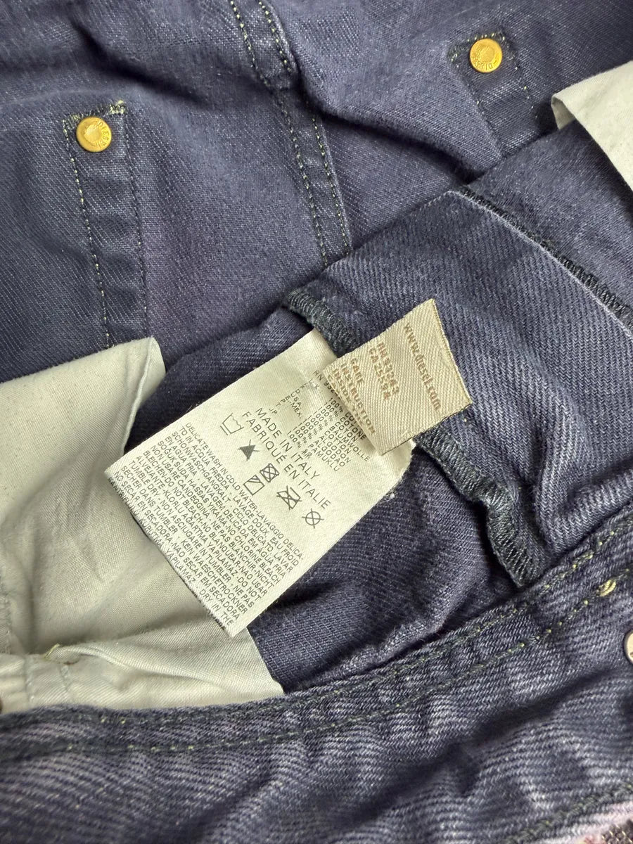 Diesel Slim Bleached Sunset Purple Denim Jeans yEuniSD 10