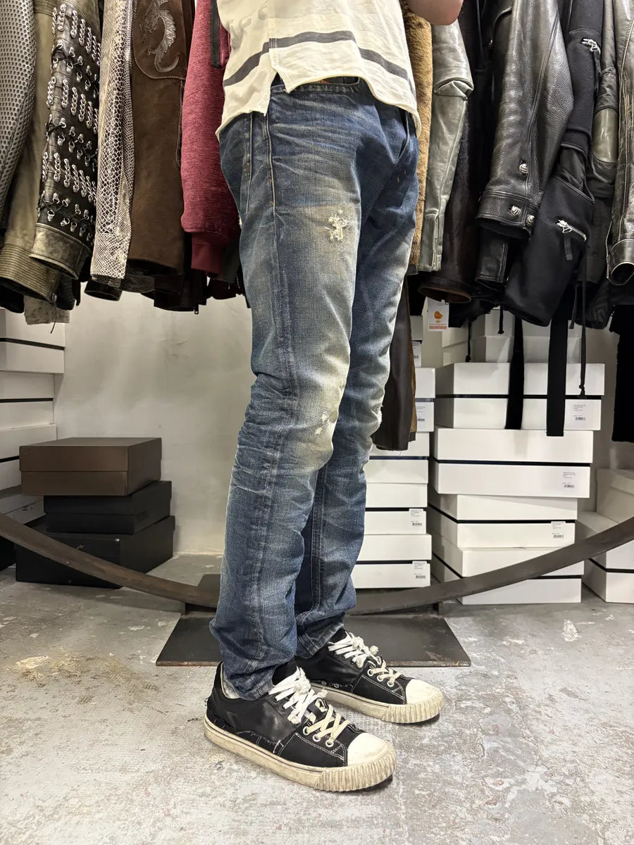 Diesel Sunfaded Blue Denim Slim Jeans EkVEssJ 3