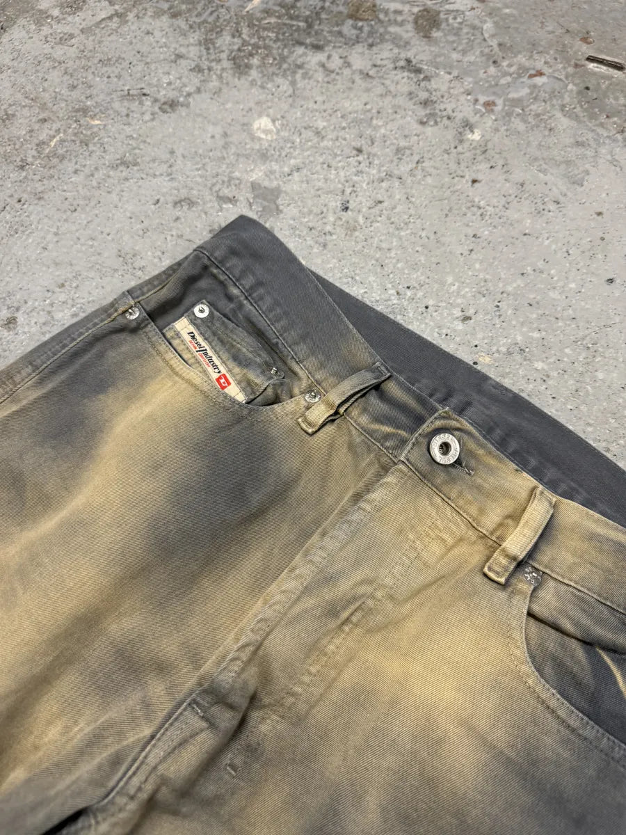 Diesel Two Tone Gradient Sand Pants zabwdYC 8