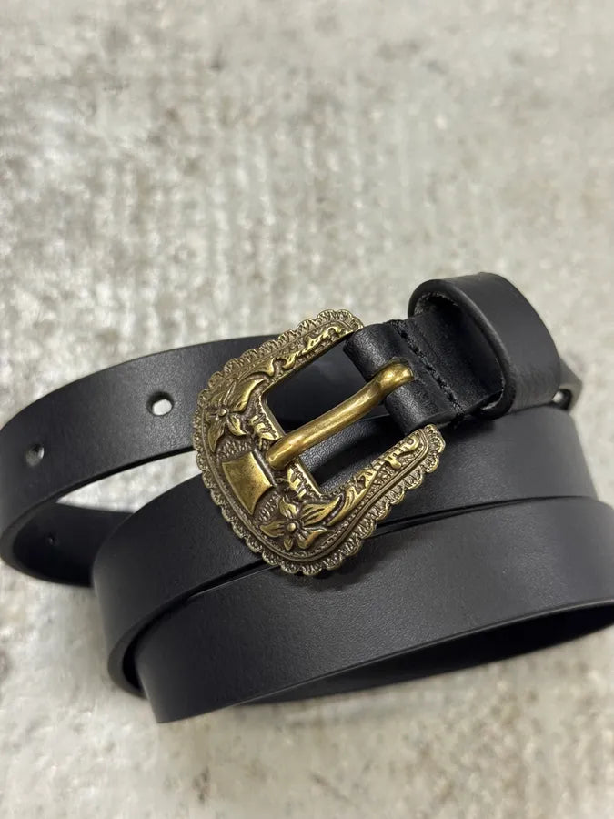 Diesel Western Cowboy Leather Belt lBQgZcw 2
