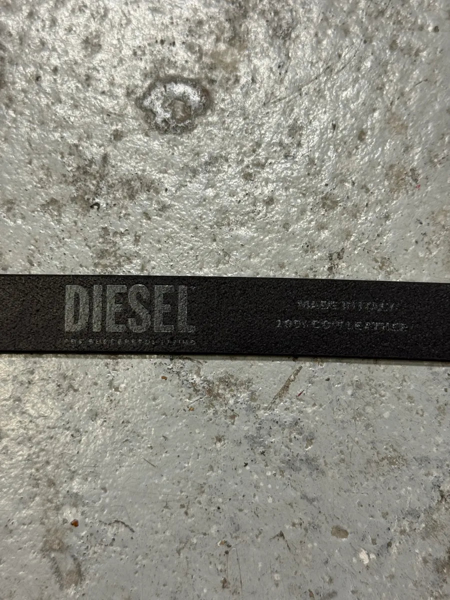 Diesel Western Cowboy Leather Belt lBQgZcw 3