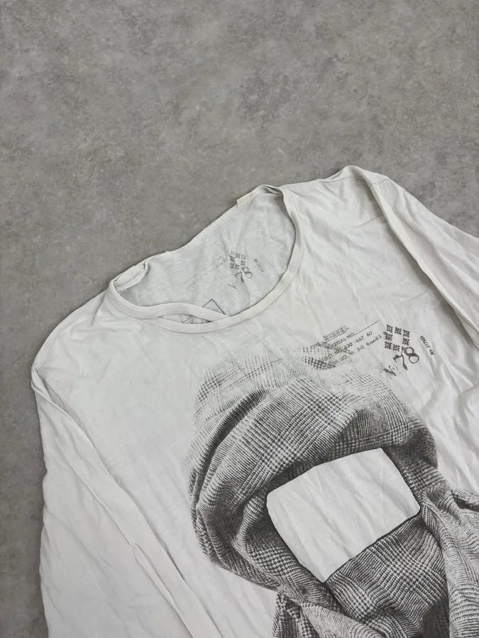 Diesel White Desert Abstract Arabic Longsleeves ZdmhgWB 4