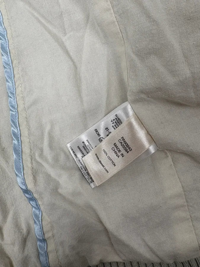 Diesel White Plaid Zip Jacket hRAbIvI 7