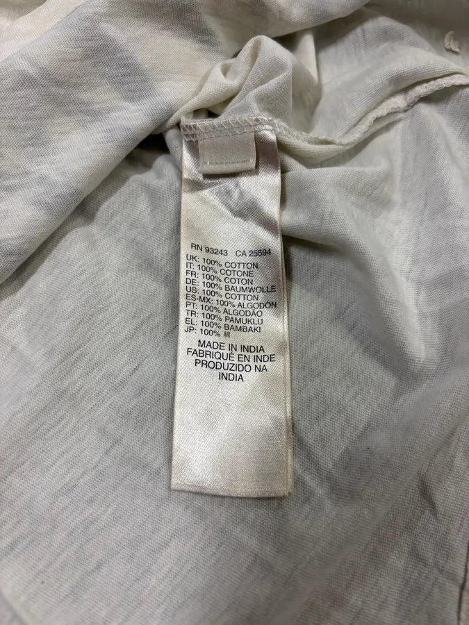 Diesel White Zebra Skeleton T-Shirt NBTklqK 9