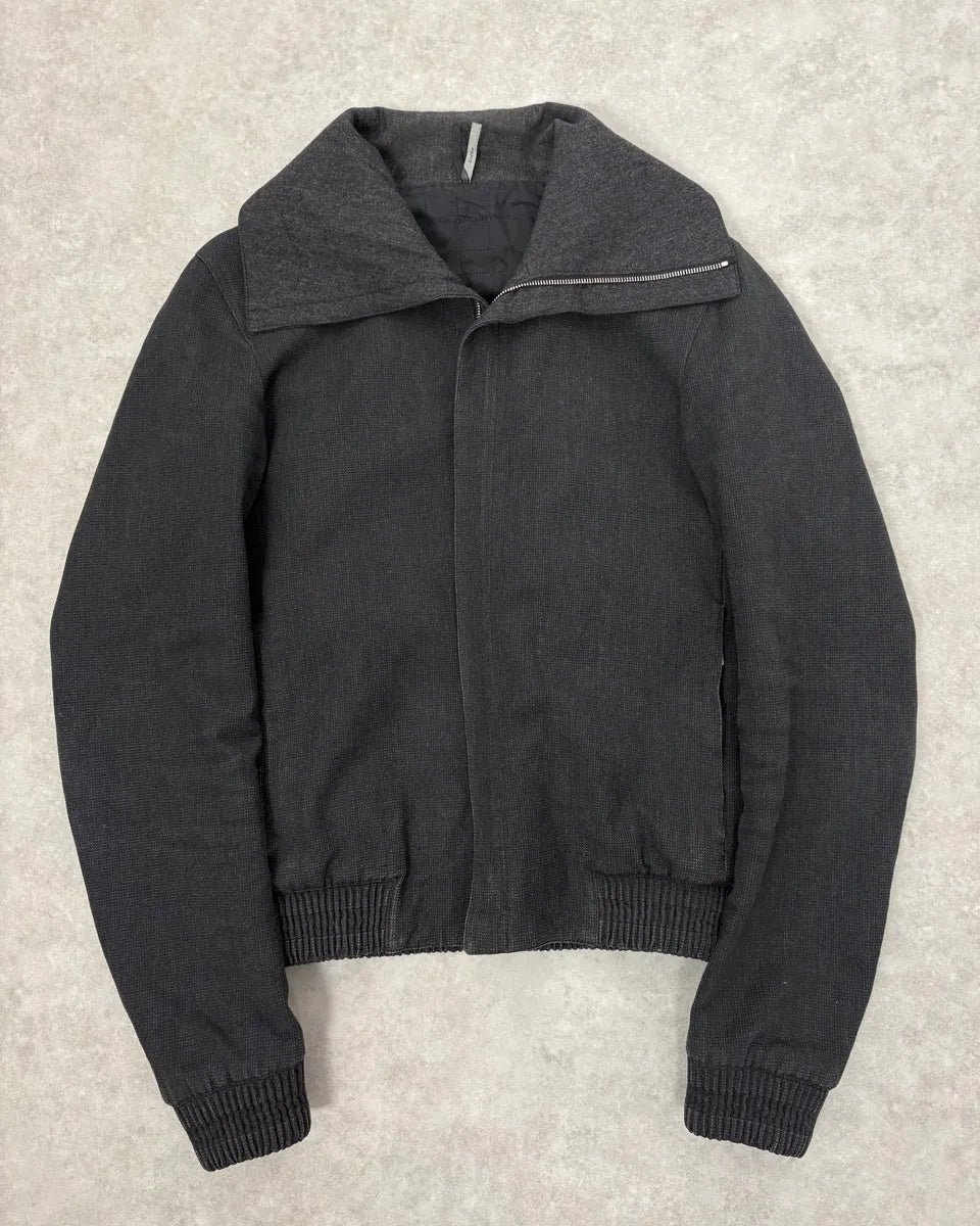 Dior Anthracite High Neck Bombers Jacket HyVwCwK 0
