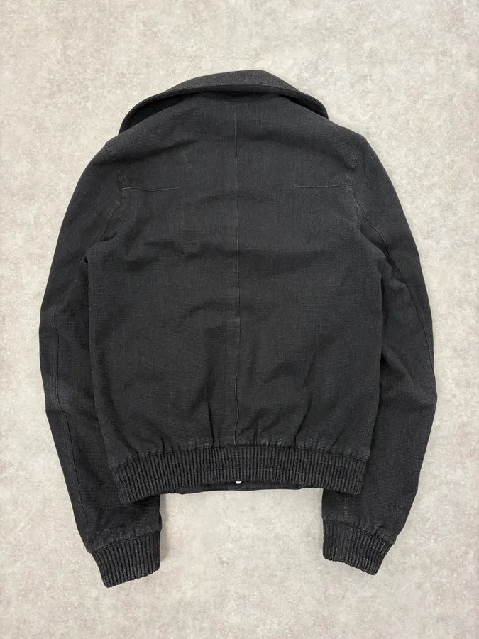 Dior Anthracite High Neck Bombers Jacket HyVwCwK 6