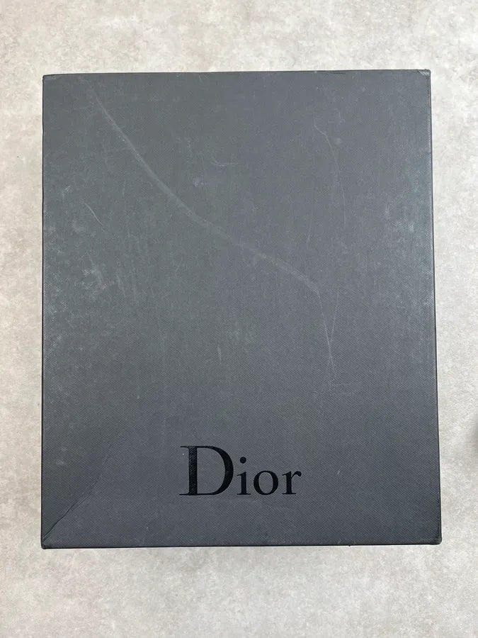 2010s Dior Black & Grey Leather High Sneakers zunDmsz 11