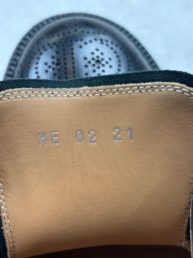 Dior Black Buckle Leather Derbies obOuxCf 9