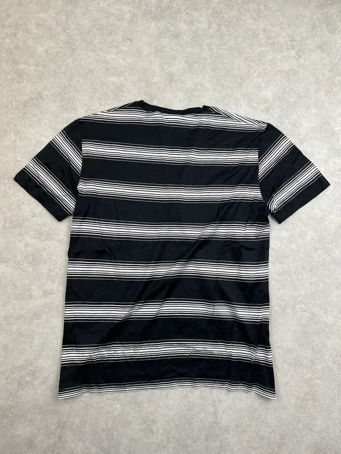 2000s Dior Black Cotton Striped T-Shirt GGVPFsE 3