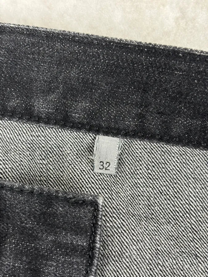 Dior Faded Black Distressed Denim Jeans CTcnwDv 12