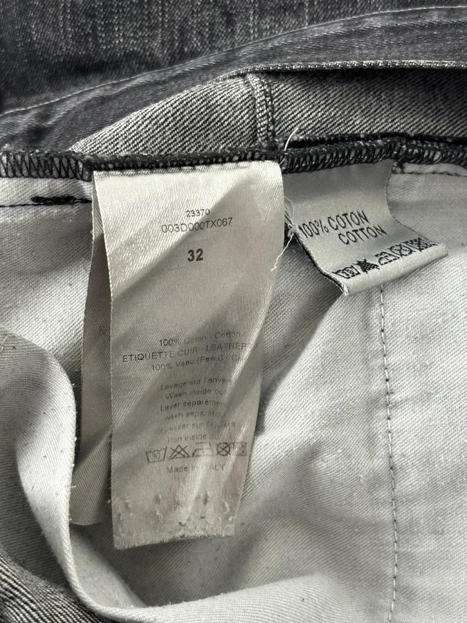 Dior Faded Black Distressed Denim Jeans CTcnwDv 13