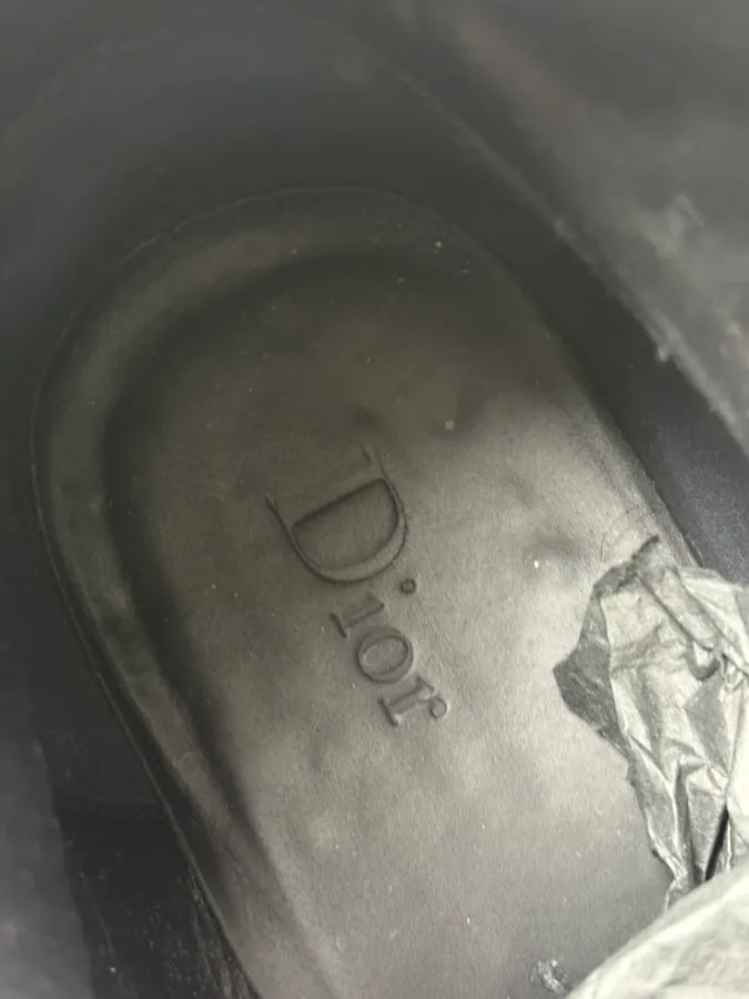 Dior Black Leather Buckle Strap Ankle Boots rKVQyXd 9