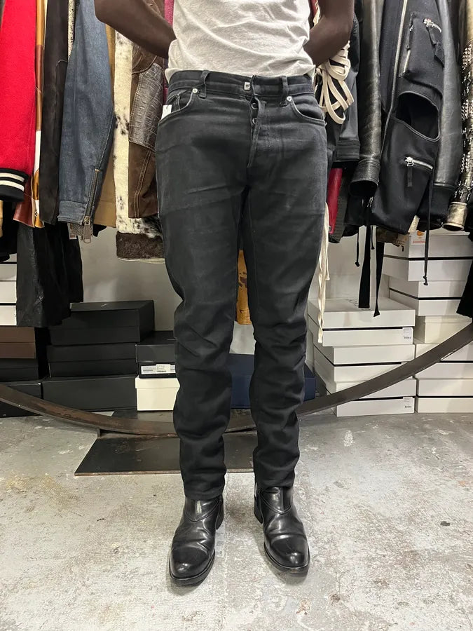 2000s Dior Black Slim Denim Jeans rHcbjCX 1