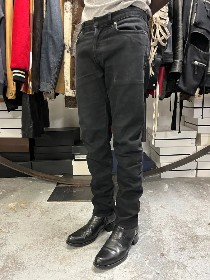 2000s Dior Black Slim Denim Jeans rHcbjCX 2