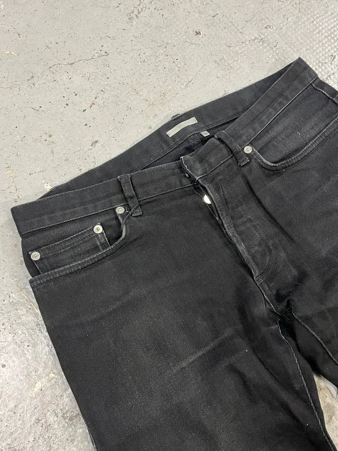 2000s Dior Black Slim Denim Jeans rHcbjCX 6