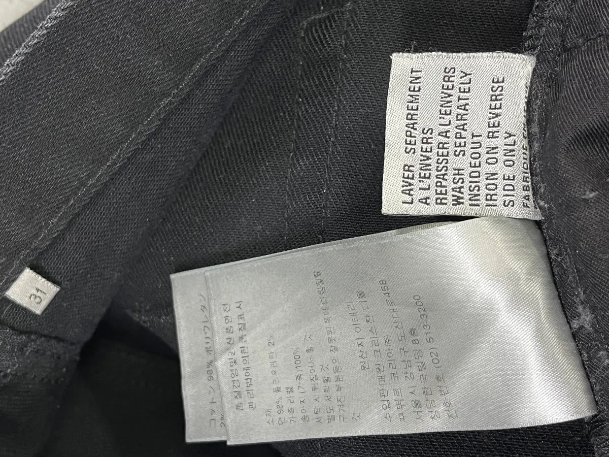 2000s Dior Black Slim Denim Jeans rHcbjCX 10