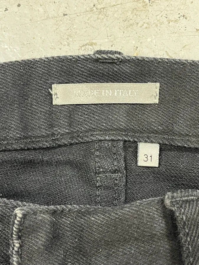 2000s Dior Black Slim Denim Jeans rHcbjCX 7