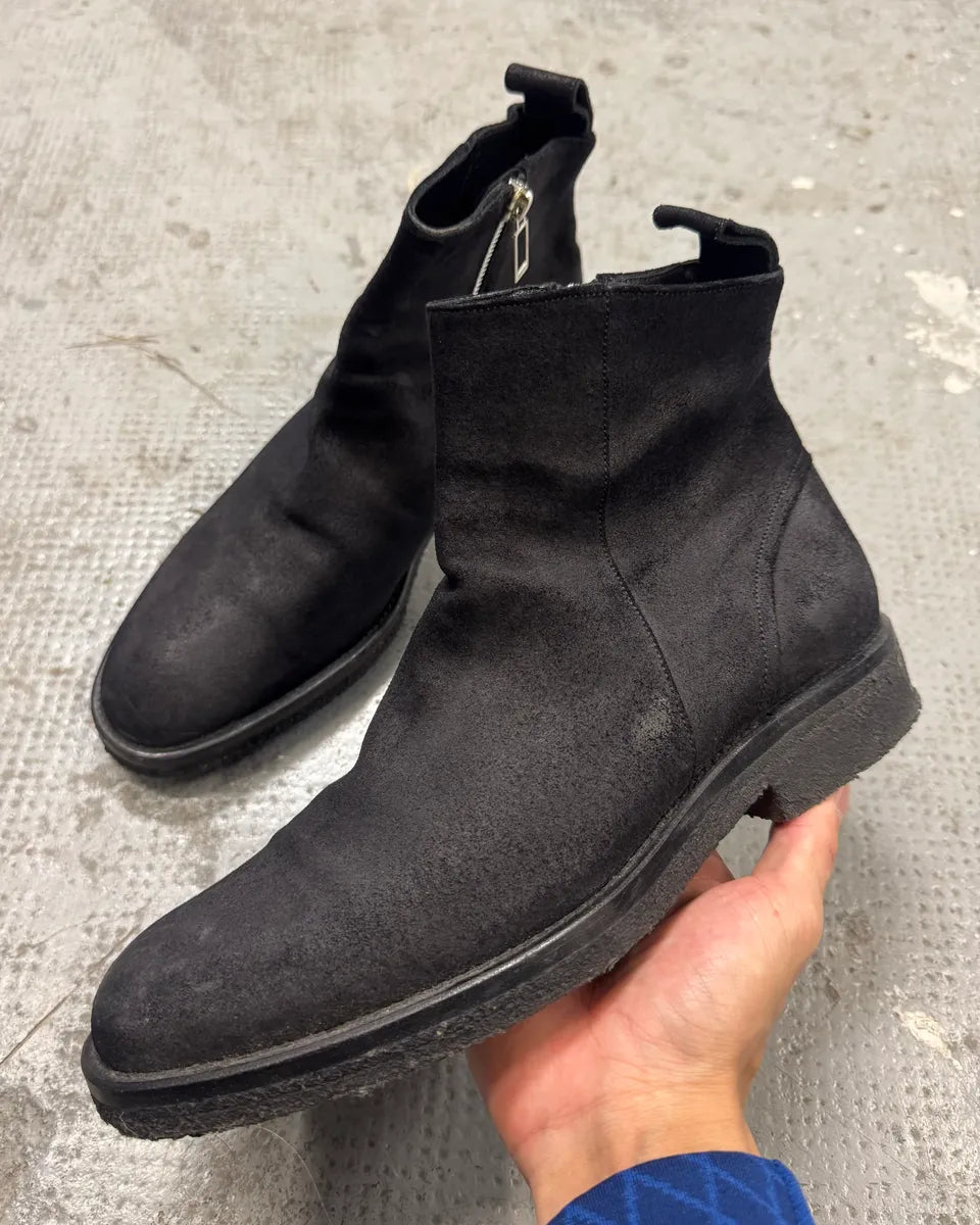 Dior Black Suede Leather Boots (39eu/us6.5) DQVJMIe 0