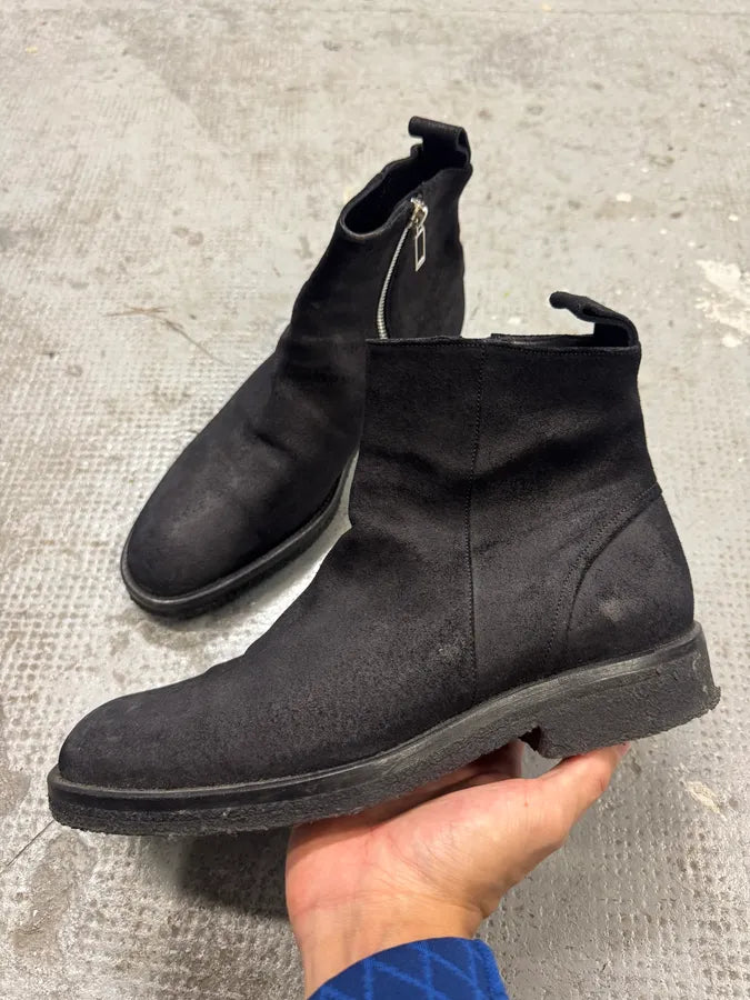 Dior Black Suede Leather Boots (39eu/us6.5) DQVJMIe 1
