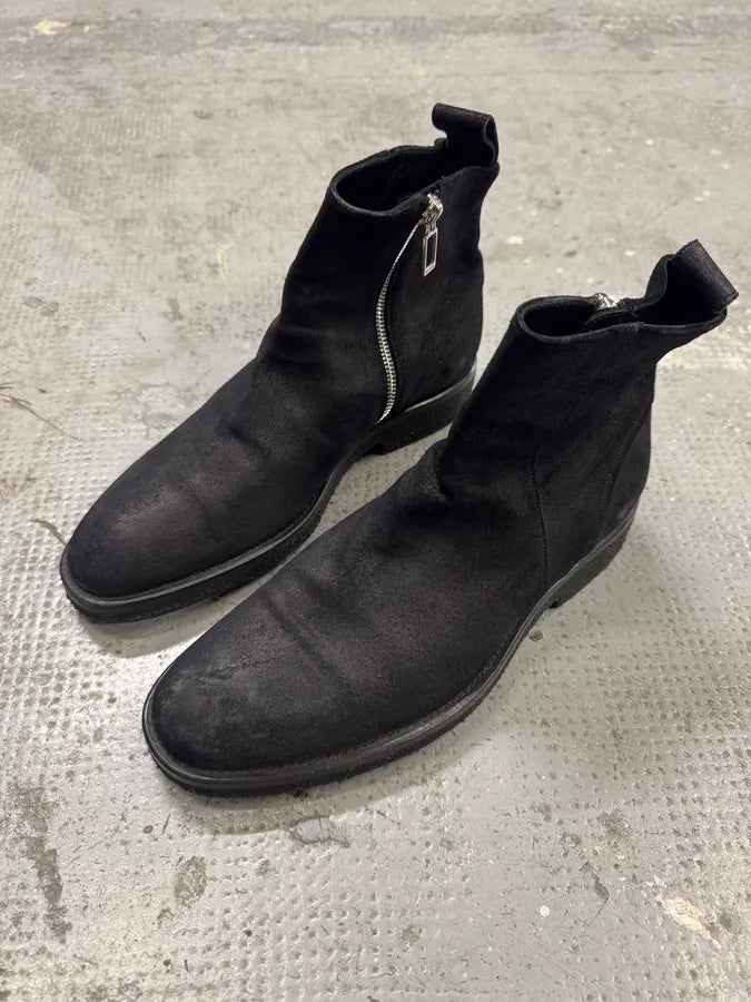 Dior Black Suede Leather Boots (39eu/us6.5) DQVJMIe 2