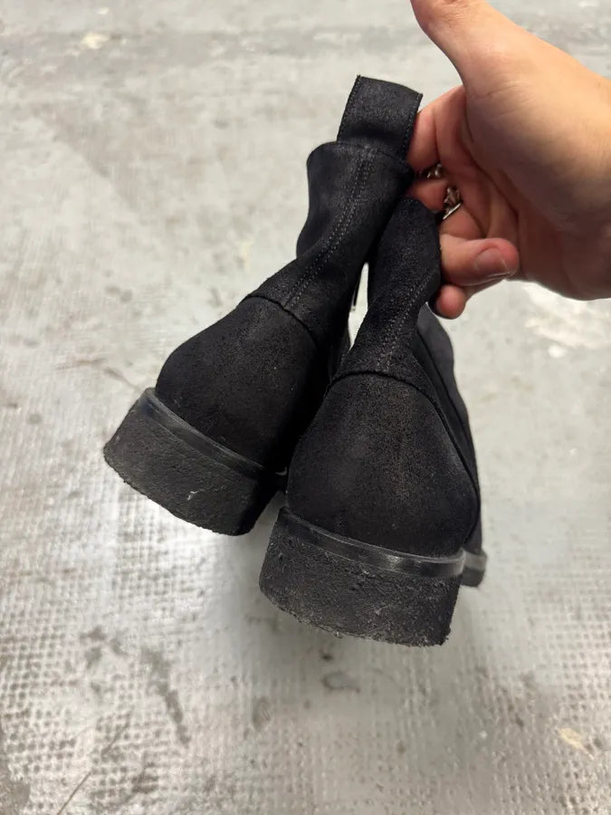 Dior Black Suede Leather Boots (39eu/us6.5) DQVJMIe 6