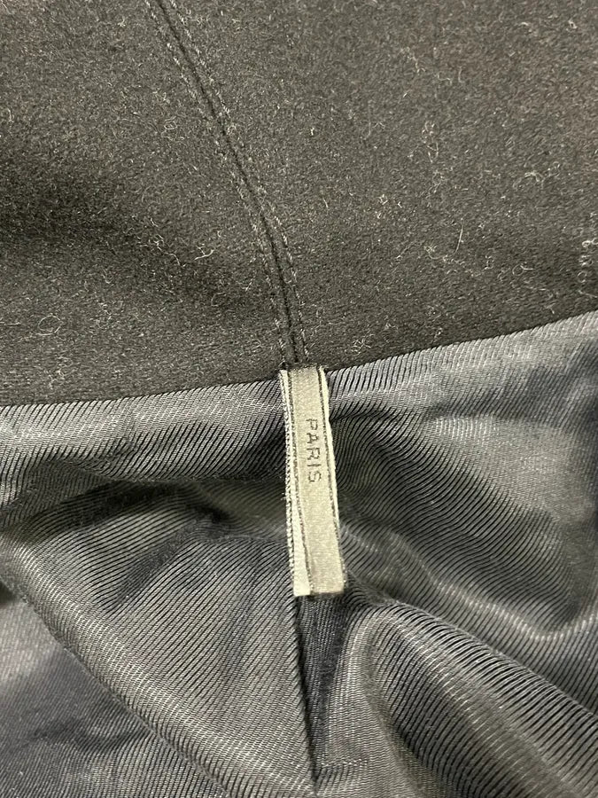 Dior Black Wool Duffle Coat Toggle Button QRAAjSV 9