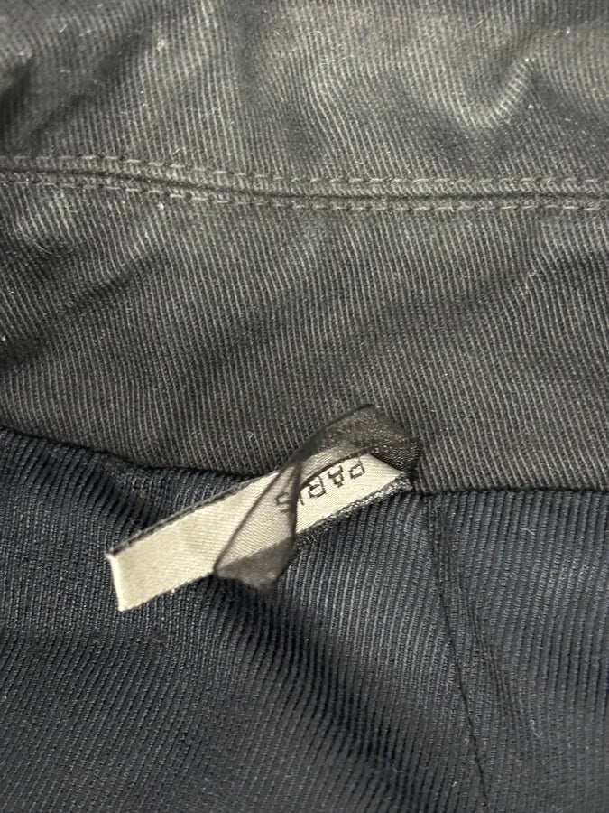 AW2009 Dior Black Wool Double-Breasted Trench Coat by Kris Van Assche eOVJZPJ 15