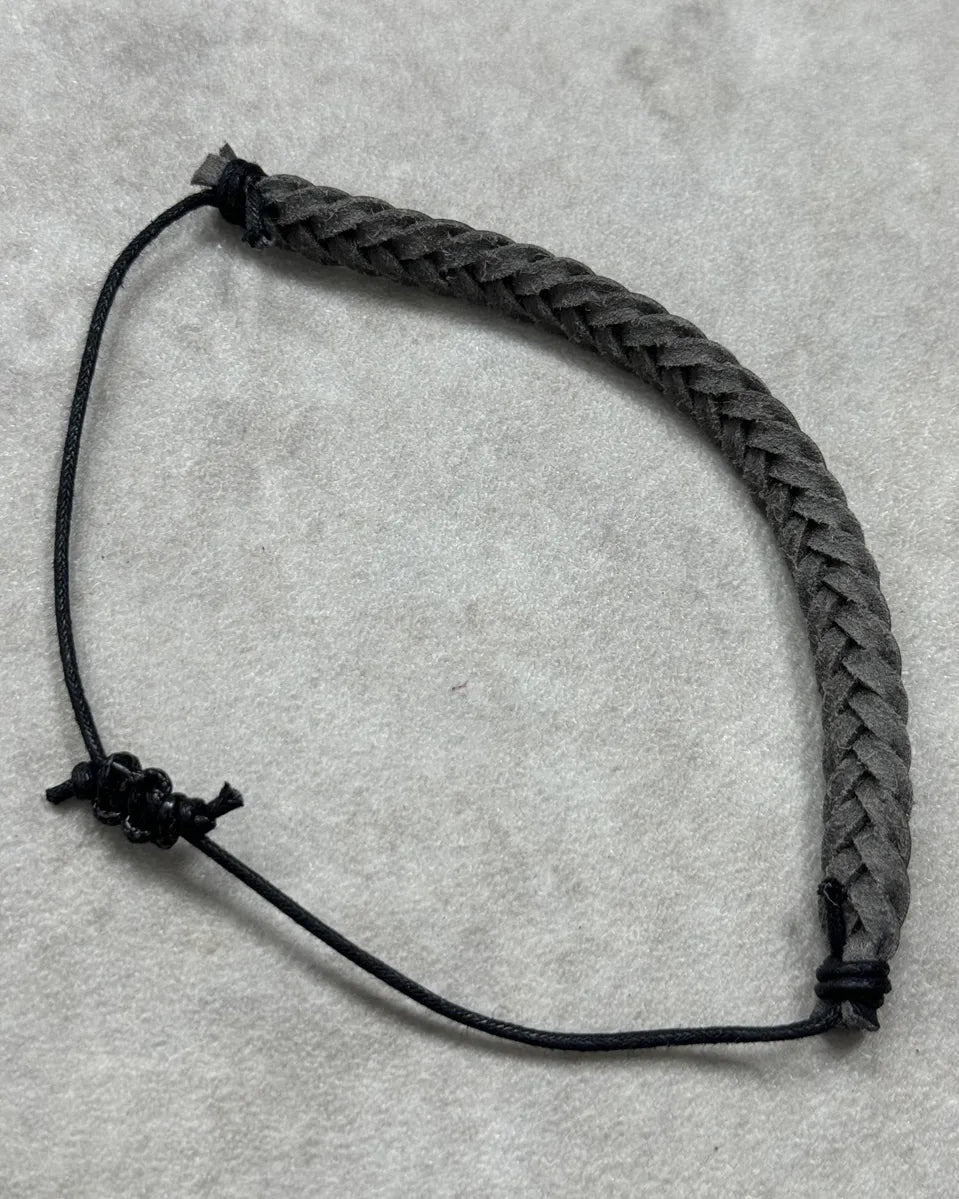 Dior Black Woven Ajustable Leather Bracelet uYzKfyI 6