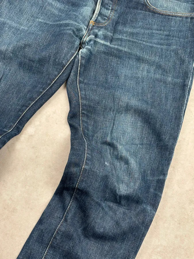 2000s Dior Blue Denim Jeans by Hedi Slimane xnytBaO 9