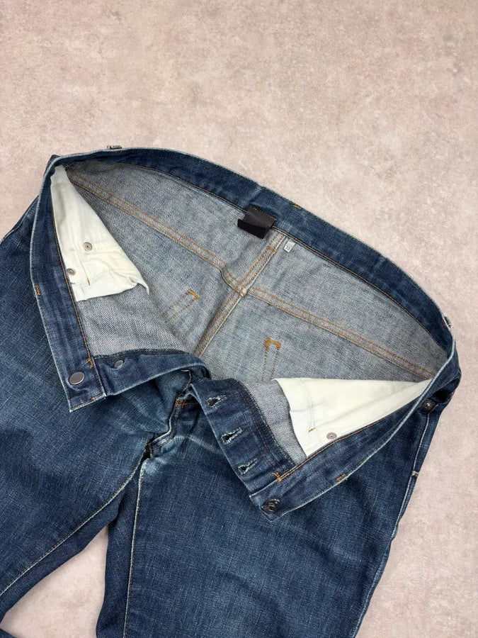 2000s Dior Blue Denim Jeans by Hedi Slimane xnytBaO 8