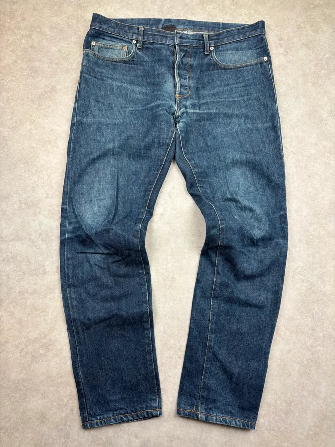 2000s Dior Blue Denim Jeans by Hedi Slimane xnytBaO 0