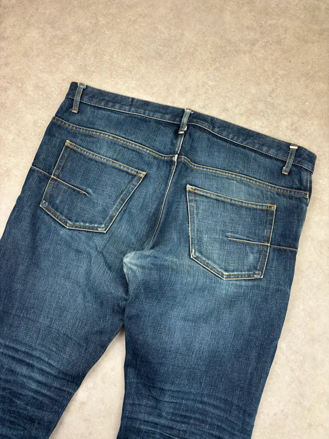 2000s Dior Blue Denim Jeans by Hedi Slimane xnytBaO 6